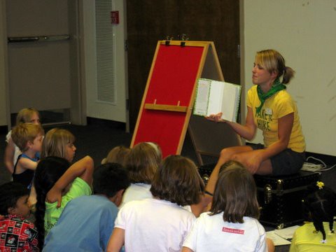 Storytelling with Miss Jessie at Oconee County Library by Athens Regional Library System