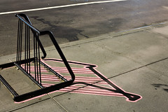Bike Rack, West 9th Street Between 5th and 6th, New York, NY. 2007