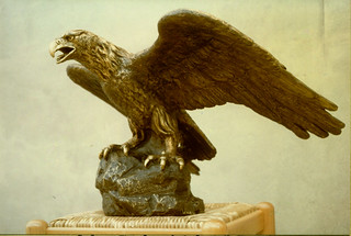 Aquila Reale scultura terracotta patinata Bronzo - Aquila - clay sculpture - bronze effect