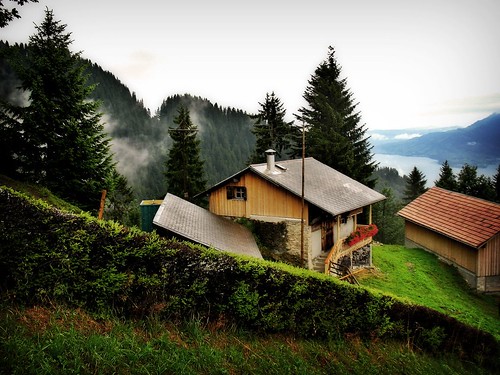 Cute Swiss cabin by bekahpaige