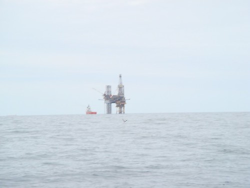 North Sea Gas Rig