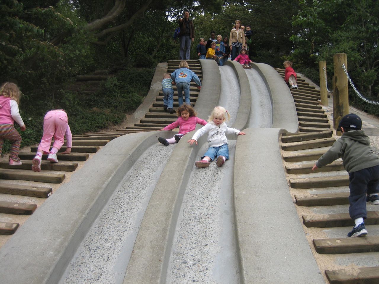 Big Slide or Not Avisable for a Two Year Old
