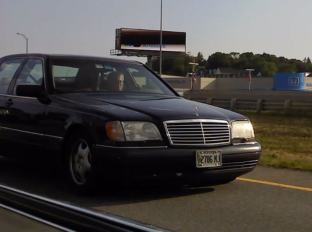 Mercedes Benz S600 W140 The driver of this Sclass V12 MBenz was a