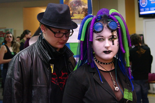 Cyberpunk Boy and Girl