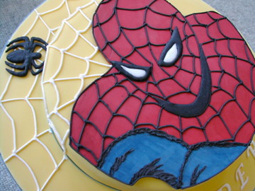 Spiderman Birthday Cakes on Spiderman Cake 1 This Birthday Cake Is For My Best Friend S Son It Was