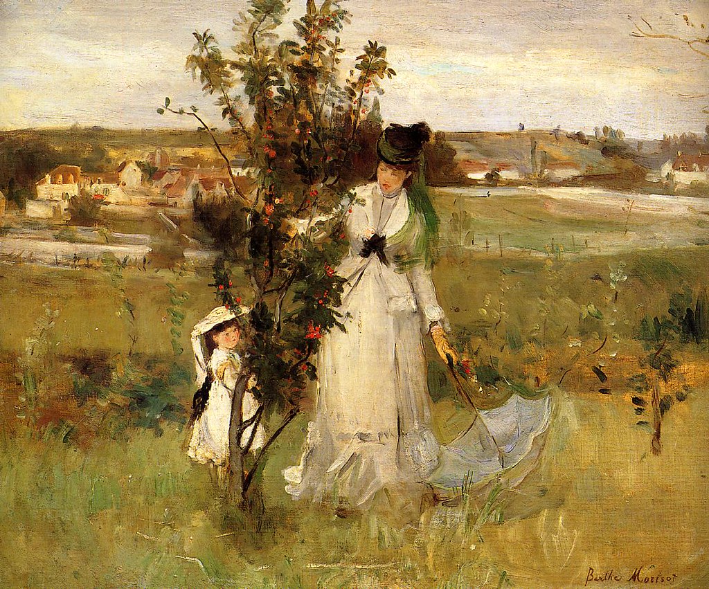 Hide and Seek by Berthe Morisot, 1873