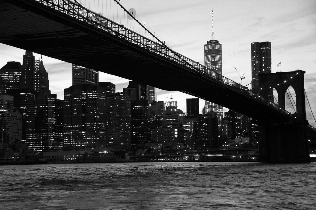 Manhatten and Brooklyn Bridge