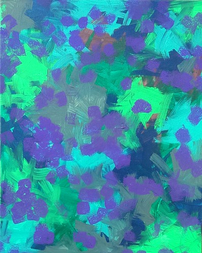 Original Acrylic Abstract Painting on Canvas "S8 XIII"