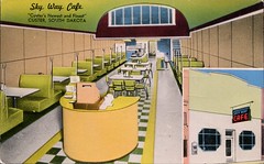 Restaurant Interior Postcards