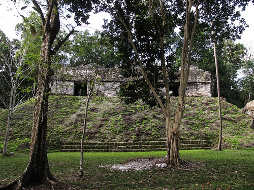 Tikal: la Place des Sept Temples, un endroit important de la vie socio-politique