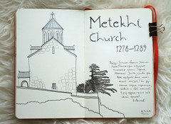 Metekhi Church. One of the oldest churches in Tbilisi