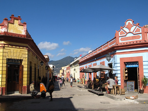 San Cristóbal de las Casas: la rue Real de Gadalupe