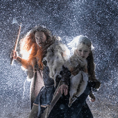 1-12-16 Vikings in Snow