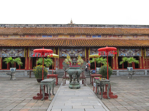 La Citadelle de Hué: le Temple du Culte des Empereurs Nguyen
