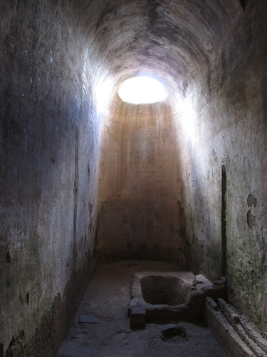 Antigua: la salle de bain du Covento de la Capuchinas