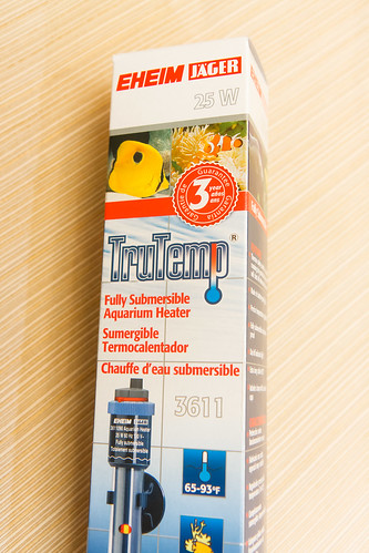packaging for Eheim Jager Aquarium Heater 