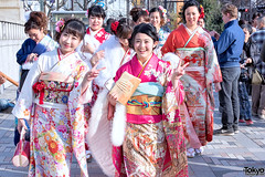 Coming of Age Day Japanese Kimono