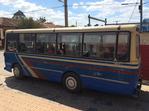 Viñales: un bus pour locaux