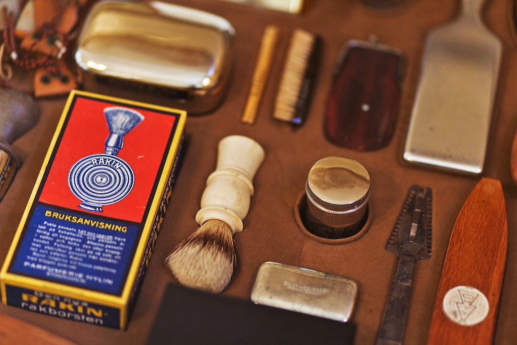 A shaving kit