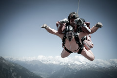 Saut en parachute 2012