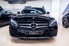 Mercedes-Benz Clase C 250 BT Estate *AMG* - S205 - 204 c.v - Negro Obsidiana Metalizado - Piel Negra