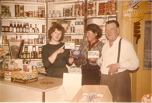 Village Store, Lower Upnor, Kent. Circa 1960