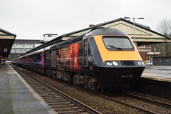 43172 'Harry Patch' at Newton Abbot 24/01/2016