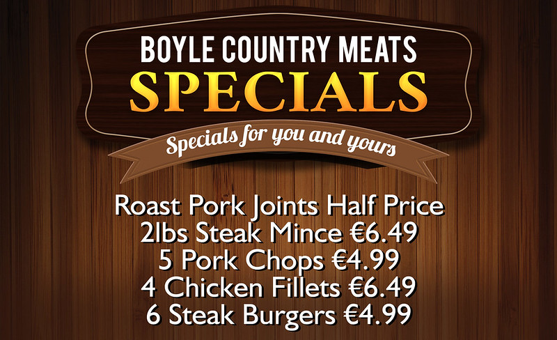 Boyle Country Meats Specials