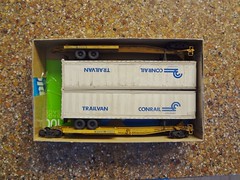 DTTX Spine cars w/ Conrail trailers
