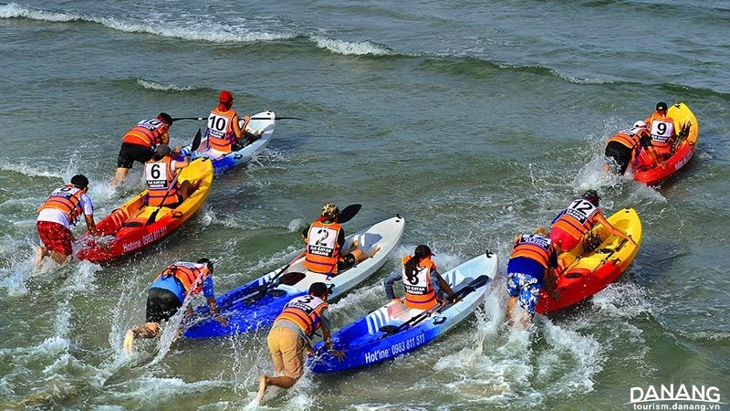 Kayak races on the river tomorrow morning