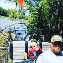 #photo #tagged to Team #airboataddicts by and go #follow #airboataddict @dewaynehobkirk He and his #co-pilot headed to eat lunch at #riverrats the #withlacoocheeriver #florida in the #outdoors for some #goodtimes been #addicted this #airboatlife #riverlif