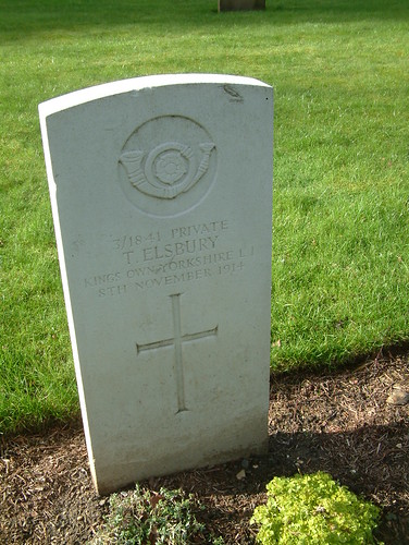 Private Thomas Elsbury 2nd KOYLI 1914