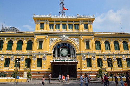 Poste centale de Saigon (HCMC, Vietnam 2016)