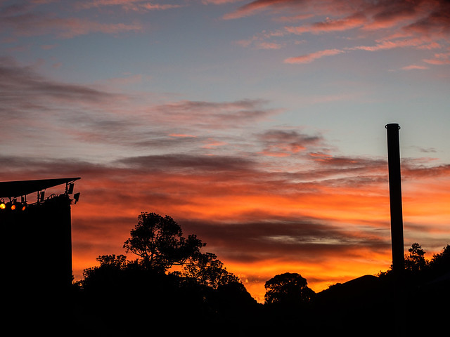 Sunset at Womadelaide 13/3/16