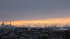 Le jour se lève sur Le Havre - 24 janvier 2016