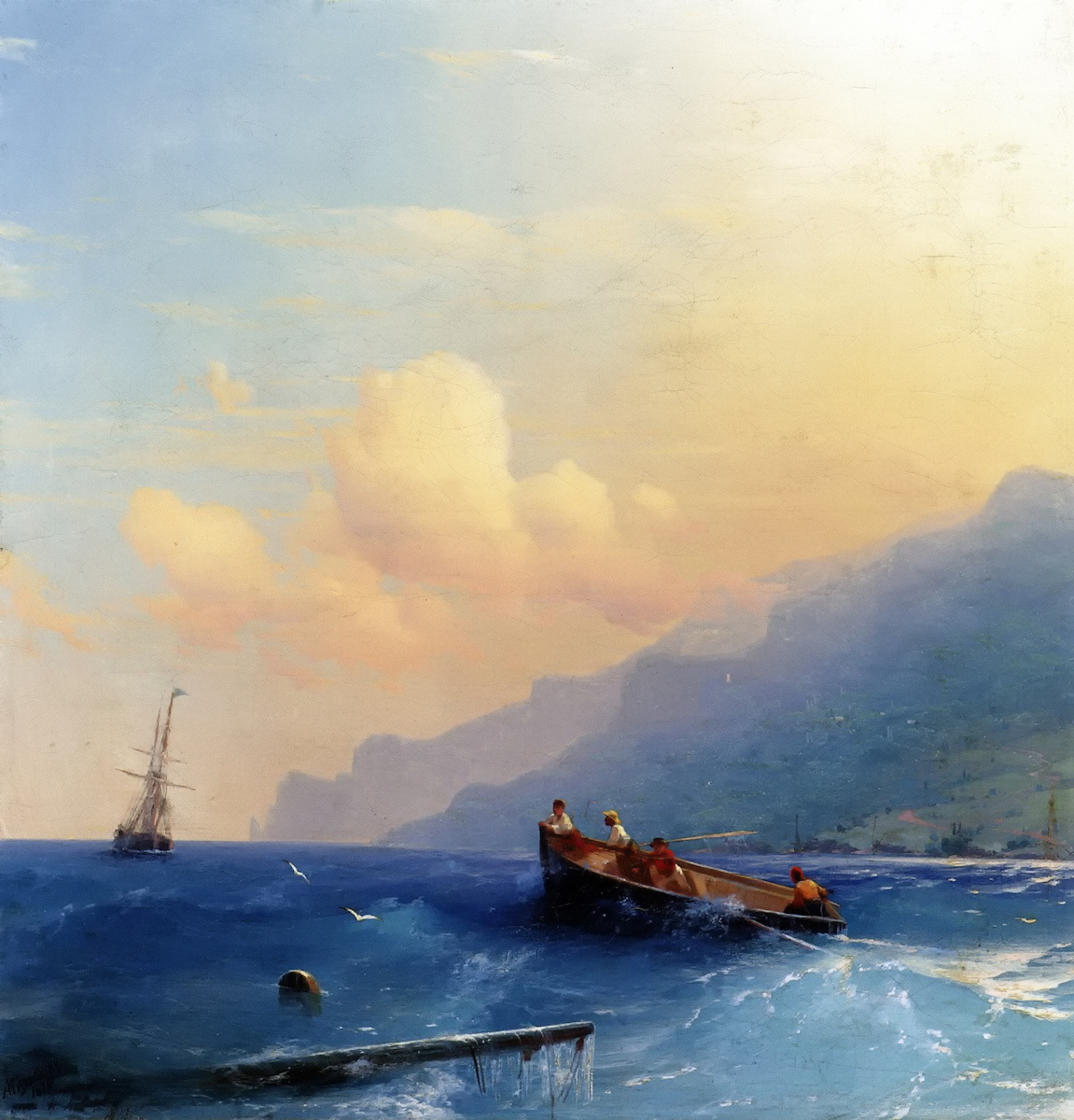 Searching for Suvivors by Ivan Aivazovsky, 1870