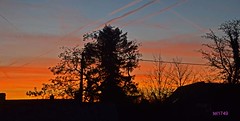 Sun rise over Launton