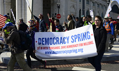 Democracy Spring March Arrives In DC