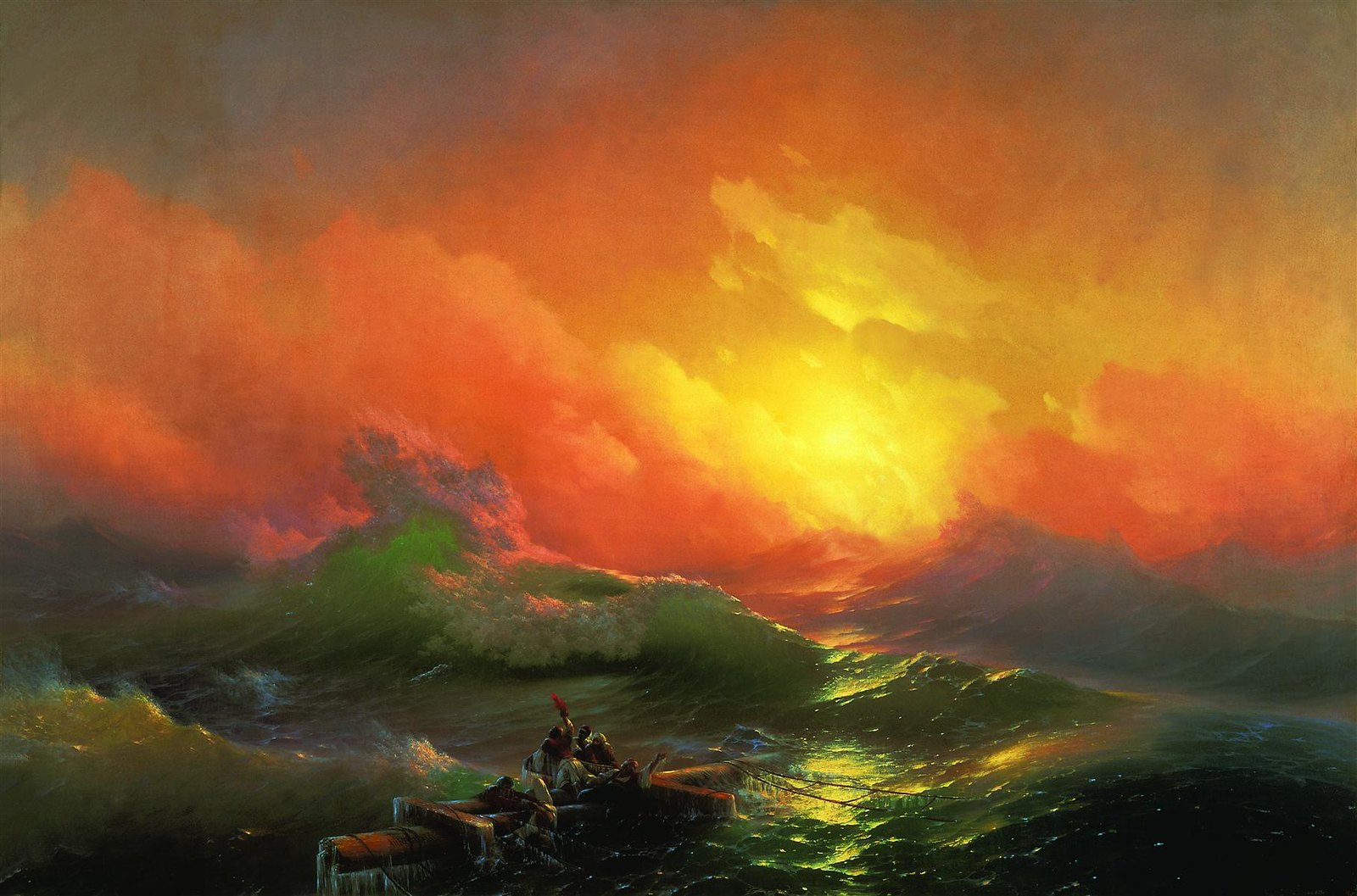 The Ninth Wave by Ivan Aivazovsky, 1850