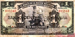Billetes de Bolivia