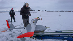 Projekt MONICA - start samolotu bezzałogowego