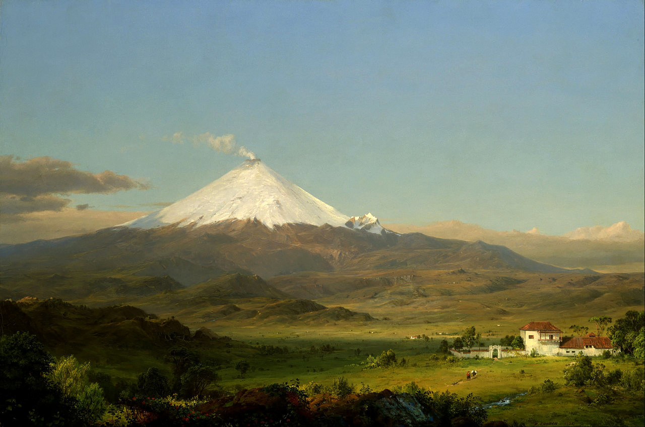 Cotopaxi by Frederic Edwin Church, 1855