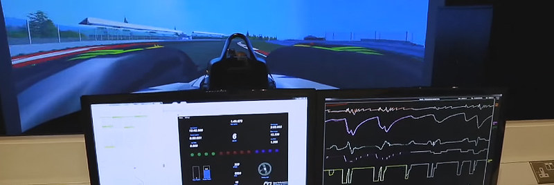 Strakka Racing Projector Screen