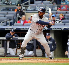Luis Valbuena at the plate