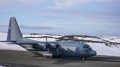 Samolot transportowy Hercules chilijskich sił powietrznych FACH