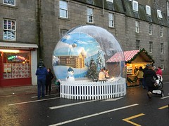 Aberdeen Scotland Xmas Village 2015