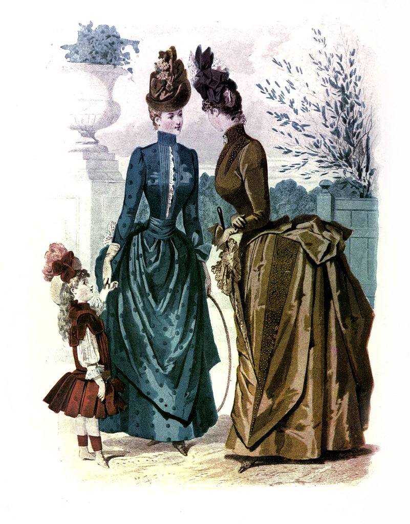 1887 Fashion Plate