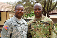 U.S. Army medical Soldiers return to their roots in Ghana