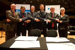 Signature du Protocole d'action de coopération territoriale l'Orchestre de Picardie & l'Orchestre National de Lille