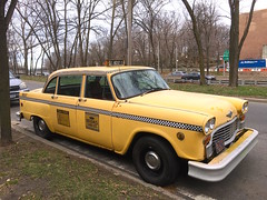 Vintage Cars Along the Henry Hudson Parkway